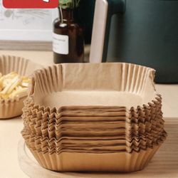 100 Pcs Air Fryer Paper 