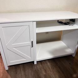 52" Wide Aquarium Stand for 55-75 Gallon Fish Tanks with RGB Light Strip - White