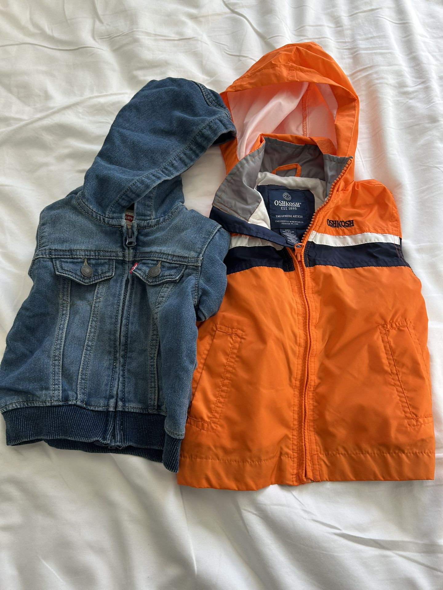 Three Jackets Size 12 Months