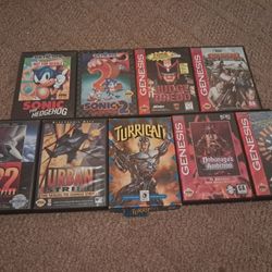 Sega Genesis Video Games 