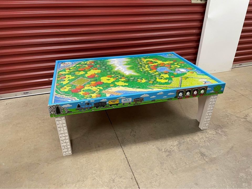 Thomas The Tank Engine Wooden Rail Series Play Table