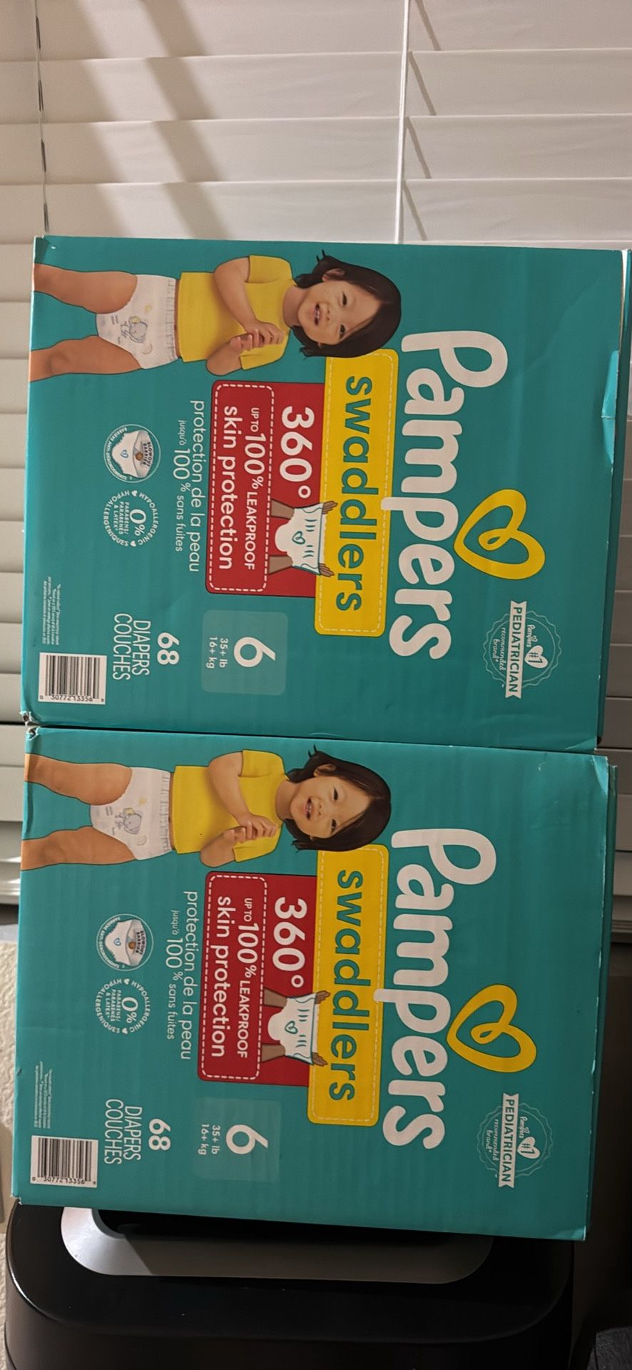 Pampers Swaddlers 360 Size 6