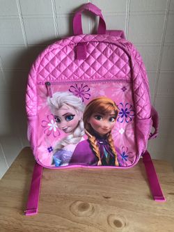 Elsa and Anna Backpack