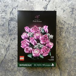 Lego Botanicals Pink Roses set