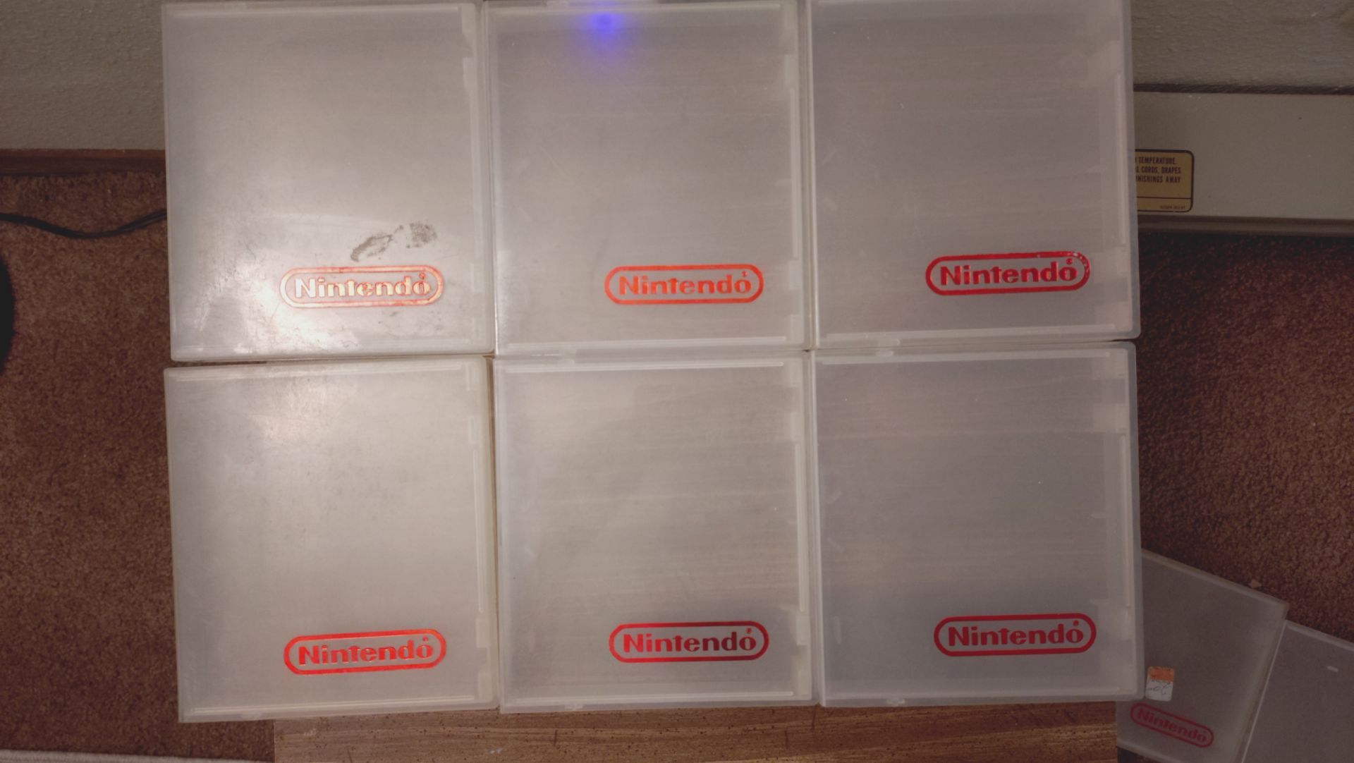 12 Nintendo NES rental cases $20