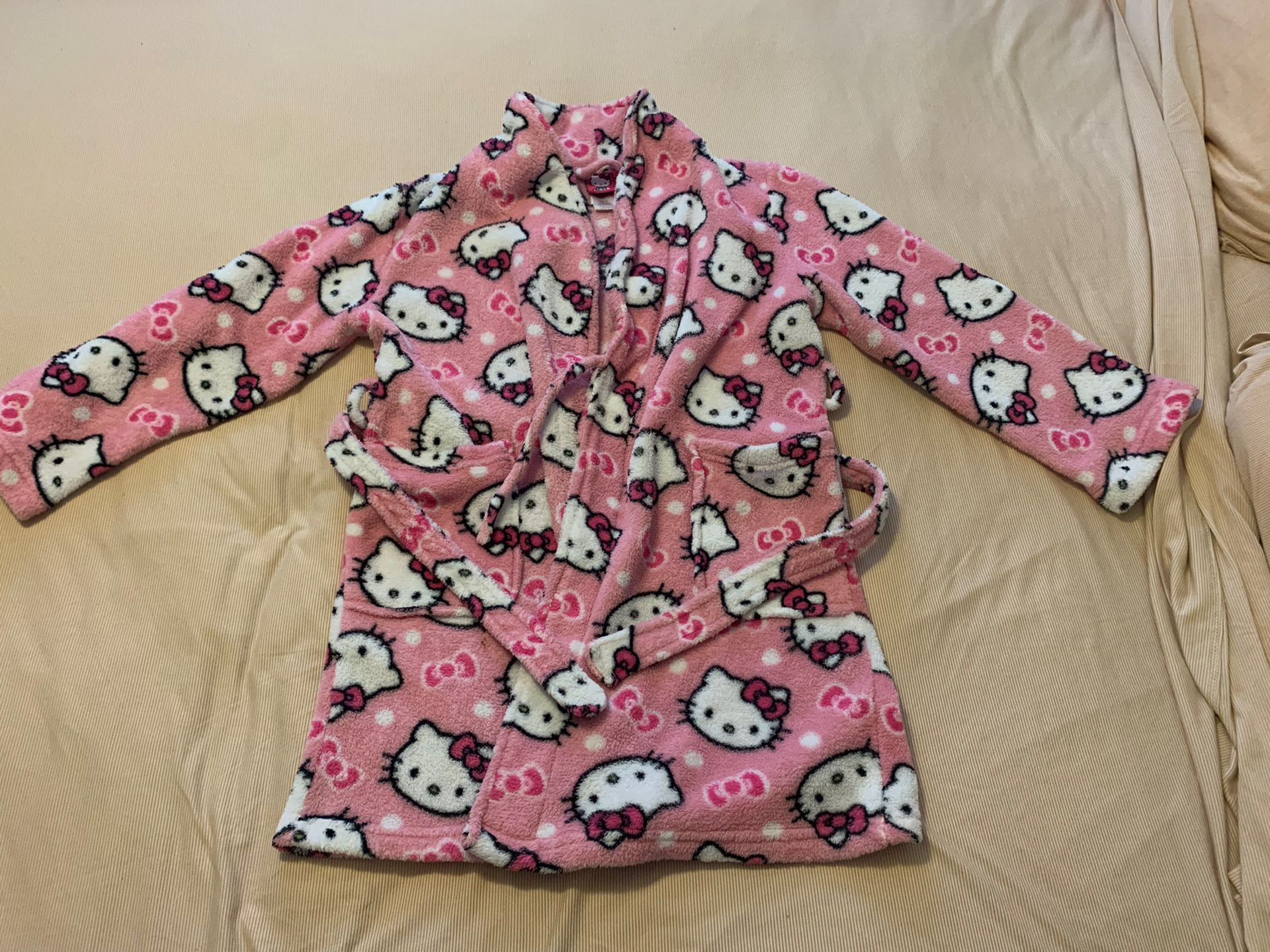Pink Hello Kitty Plush Robe