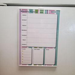 Magnetic Weekly Planner