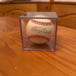 Ron Santo Signed Baseball 
