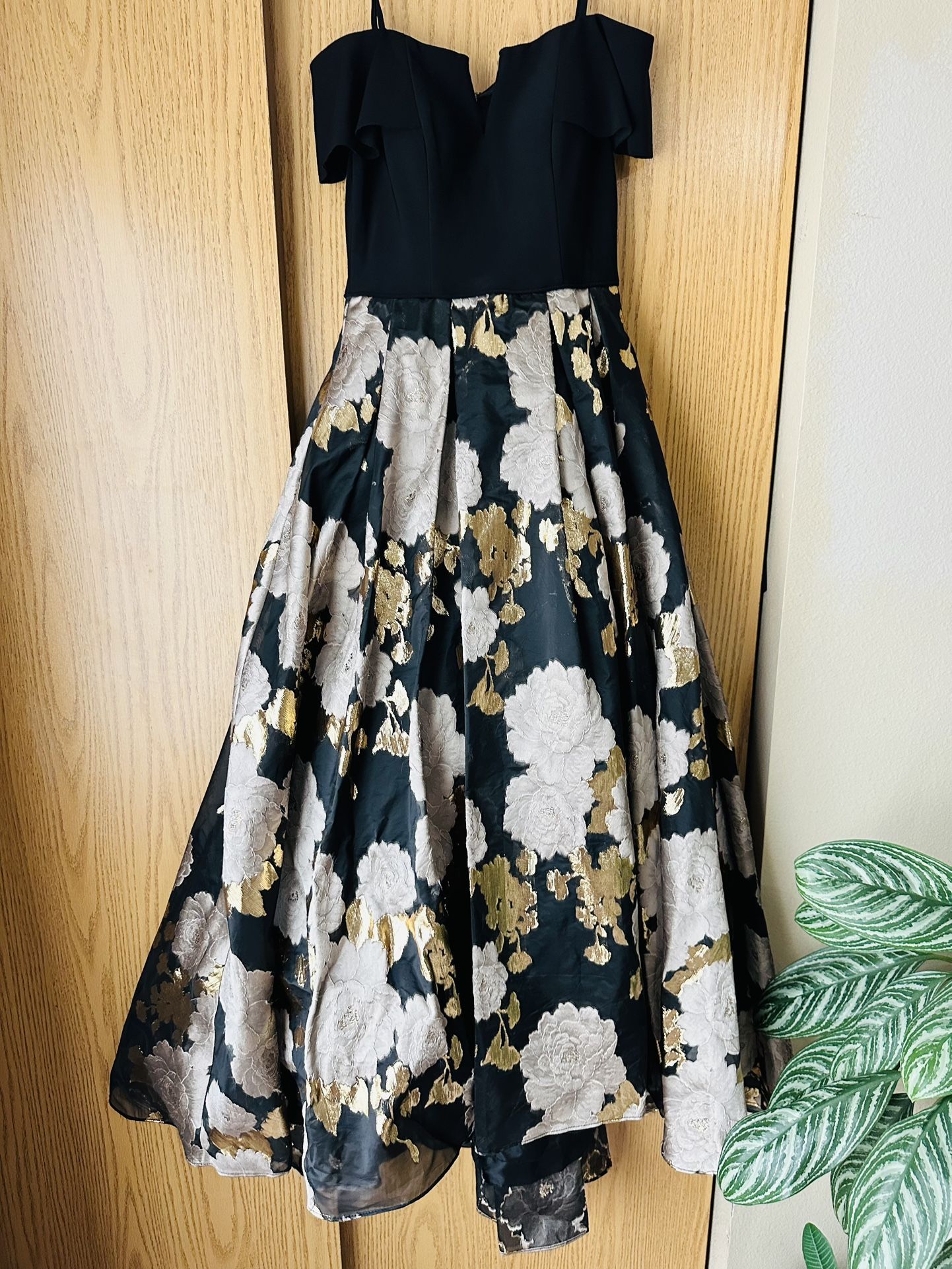 Maxi Black Dress Betsy & Adam