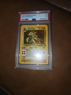 Kabutops-holo psa 5