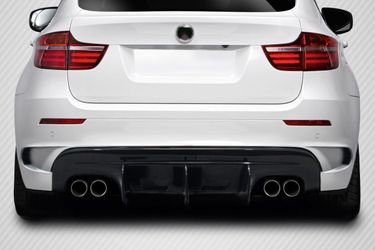 Blemished 2008-2014 BMW X6M E71 E72 Carbon Creations DriTech AK-M Rear Diffuser - 1 Piece