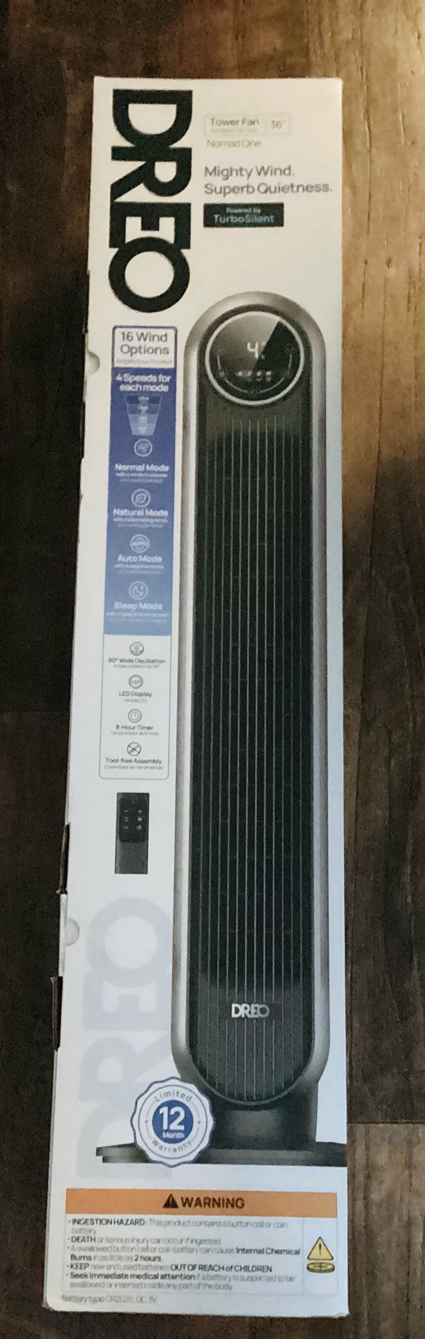 DREO Tower Fan