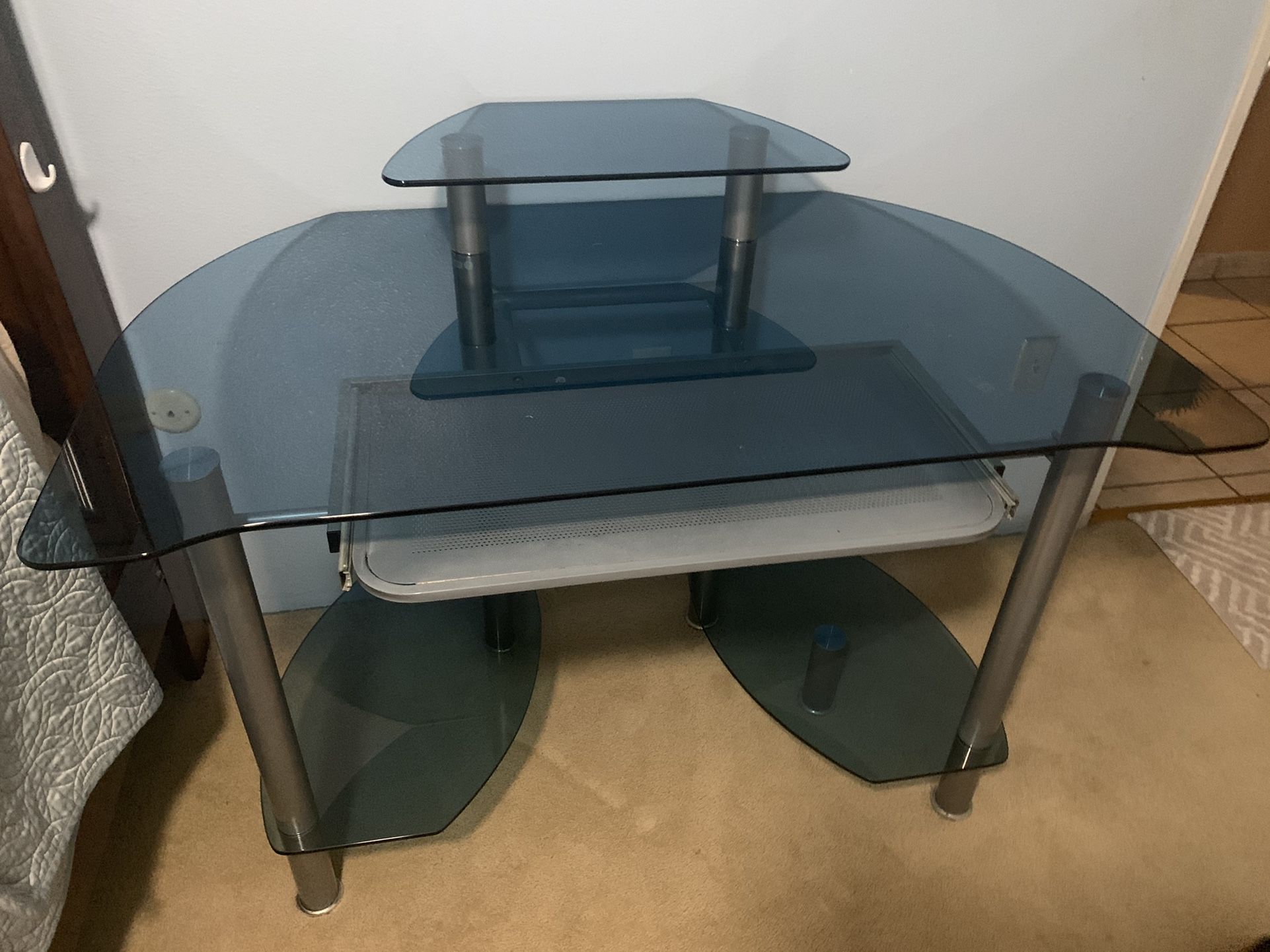 Glass Office Table