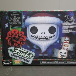 Funko Pocket Pop Nightmare Before Christmas 24-Day Advent Calendar (Complete)
