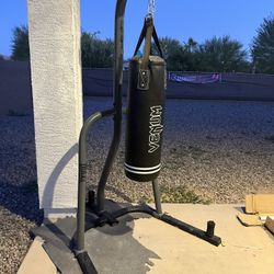 punching bag and punching bag stand 
