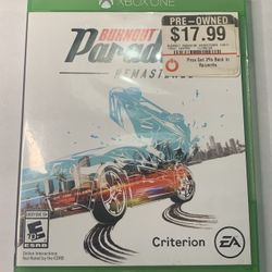 Burnout Paradise Remastered - Microsoft Xbox One
