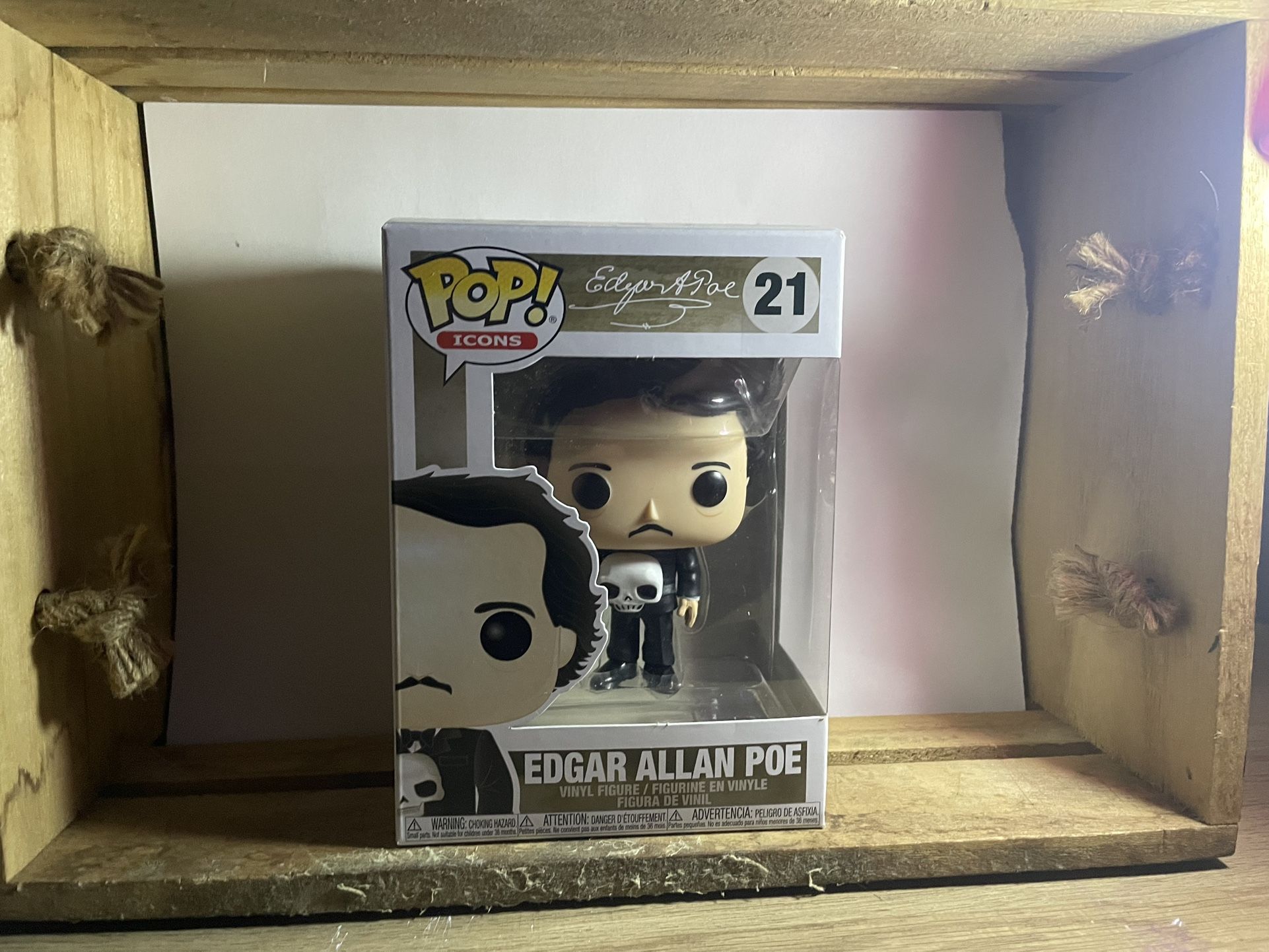 Funko Pop! Vinyl: Public Domain - Edgar Allan Poe - Books A Million (Exclusive)
