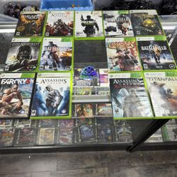 Xbox 360 Games $10 Each Gamehogs 11am-7pm