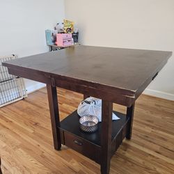Tall Dining Room Table With Chairs
