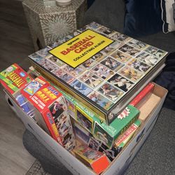 NEGOTIABLE Vintage Baseball Card Collection – Topps & Fleer Complete Sets + Full Album & Individual Cards (1986–1992)