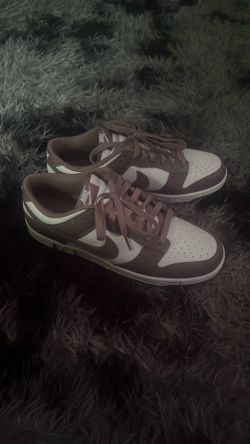 Nike Dunks Purple Leather X White