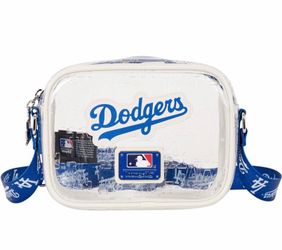 LA Dodgers MLB Clear Crossbody Bag