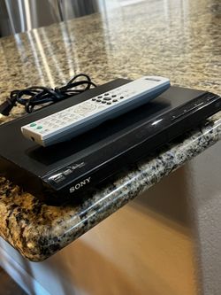 Sony DVD And CD Player With Remote 