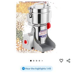 Stainless Steel Material & Swing Grind