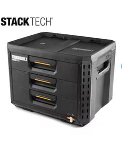 TOUGHBUILT STACKTECH XL 21-in W x 15.6-in H x 16-in D Plastic/Metal Tool Box