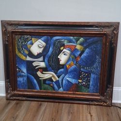 Ornate Wooden Picture 