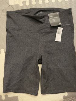 Gap Fit Bike Shorts Women Heather Gray Size S - NEW