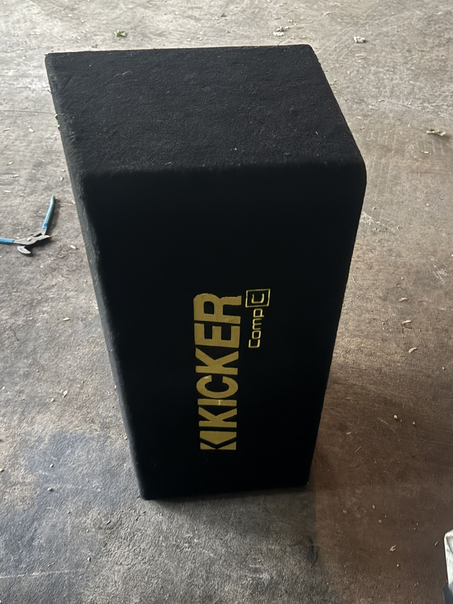 Kicker 12s Sub Box. Box Only