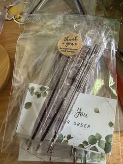 Glitter Dual-Ended Nail Art Dotting Tools Set