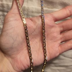 14 k gold plated Chain