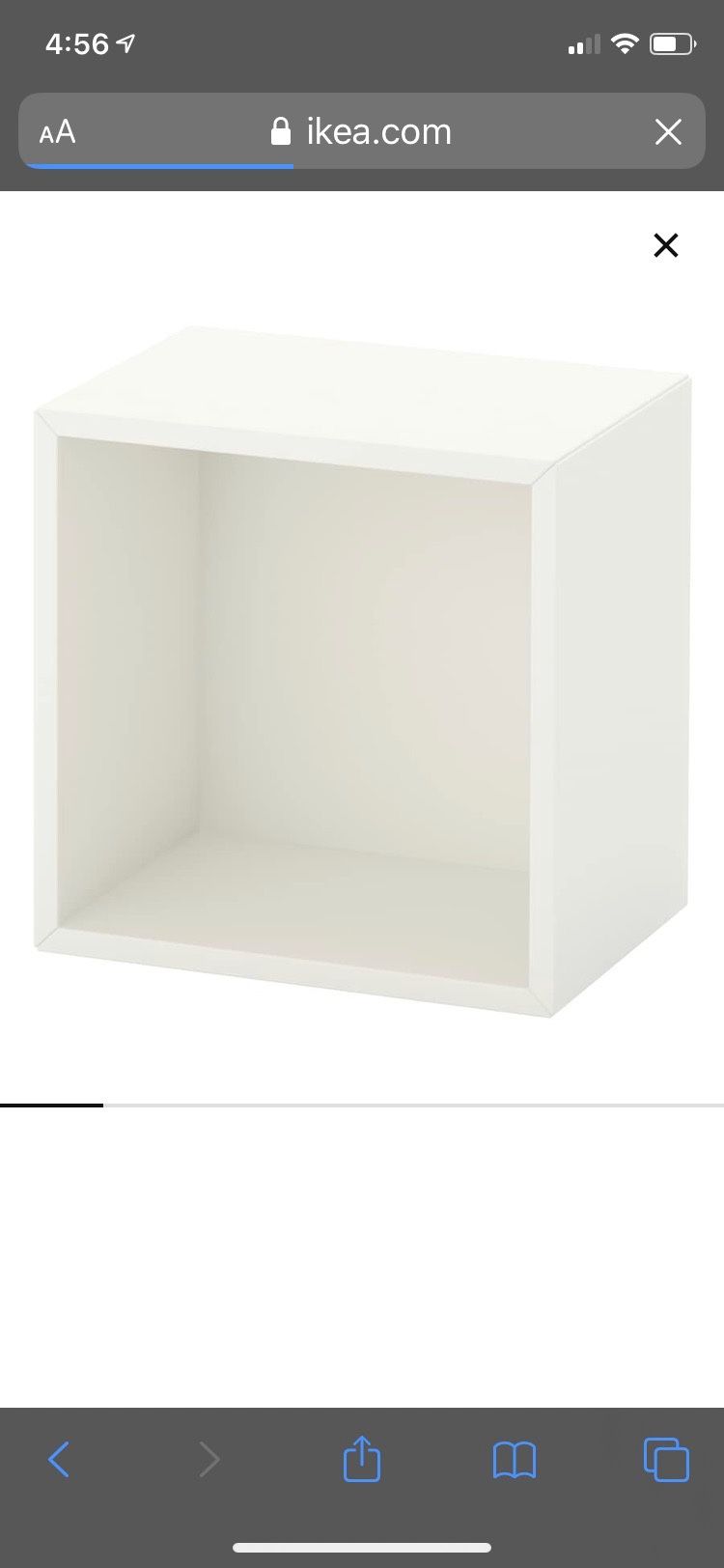 5 New IKEA storage cubes-BROWN