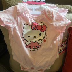 Hello Kitty Onesies 6 To 9 Months