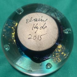 Elaine Hyde Blown Glass 