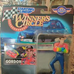 Jeff Gordon starting lineup winner's circle
