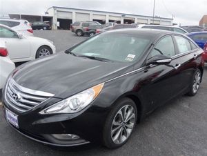 Hyundai Sonata 2014 черная