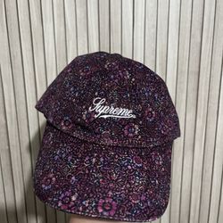 Supreme Strapback Floral Hat Made In USA Hype