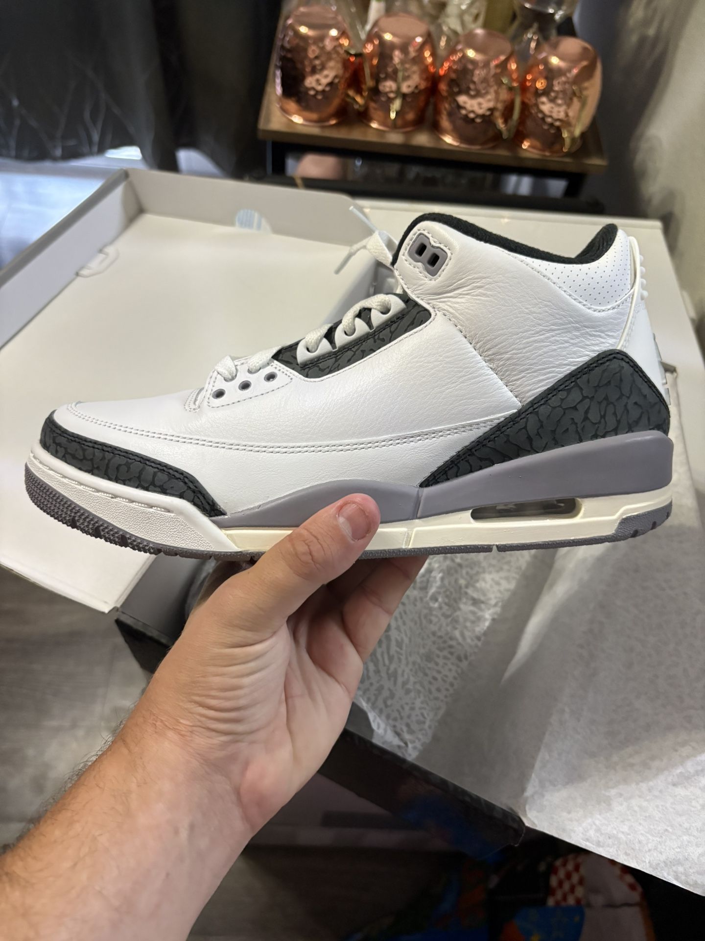 Jordan 3 Cement Grey