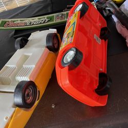 Vintage Plastic Toy Cars