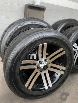 20” Vortex Wheels And Tires 