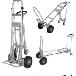 Heavy Duty Convertible 4-in-1 Hand Truck Platform Dolly Appliance