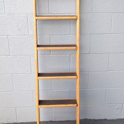 Solid Wood Ladder. 