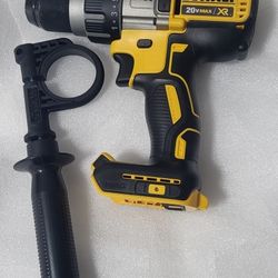 DEWALT XR 20V BRUSHLESS CORDLESS 3 SPEED HAMMER DRILL TOOL ONLY