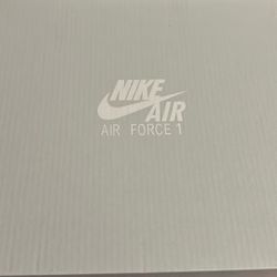 White Air Force 1 Size Men 9 Women 10.5
