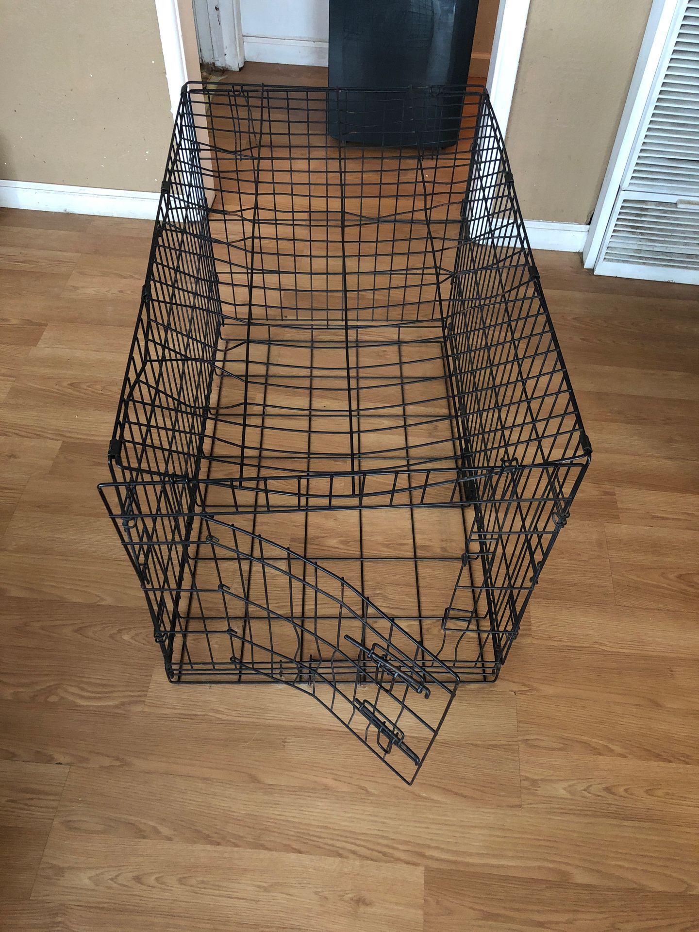 Free dog cage