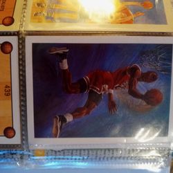 Michael Jordan Check List Art Card 