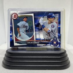 Carlos Correa 2017 Topps “Then & Now” Card#Bowman-18